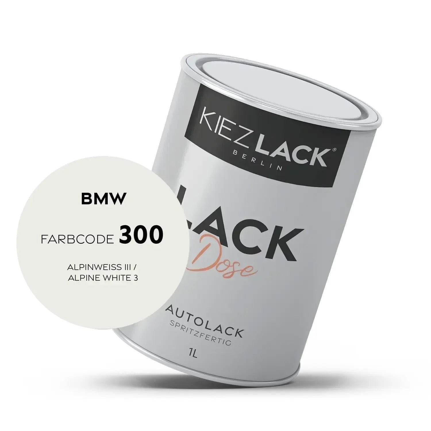 Kiezlack 1K Autolack Lackdose Basislack spritzfertig MERCEDES 300 PERIKLASGRUEN MET.