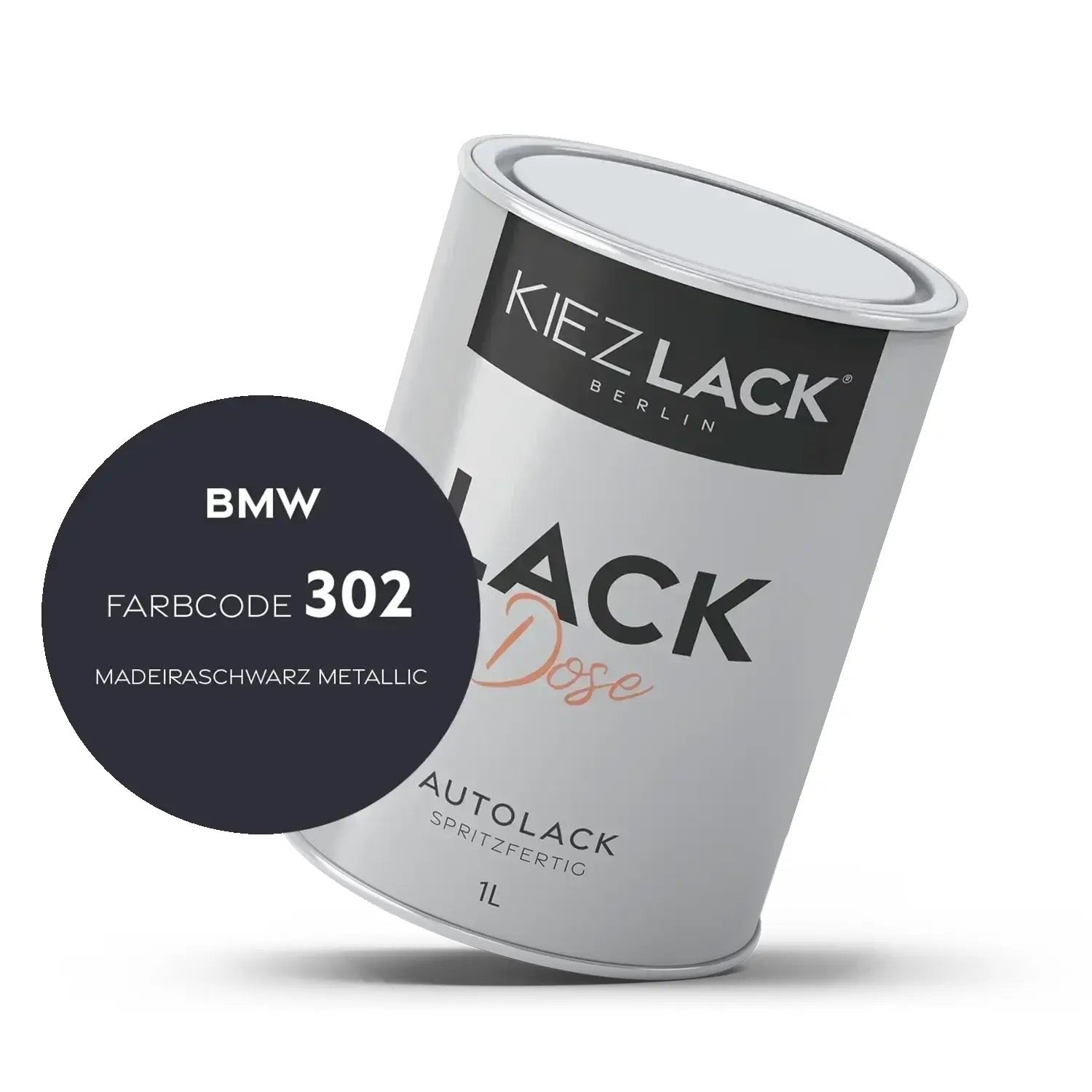 Kiezlack 1K Autolack Lackdose Basislack spritzfertig Renault 302 JAUNE PAILLE MET.