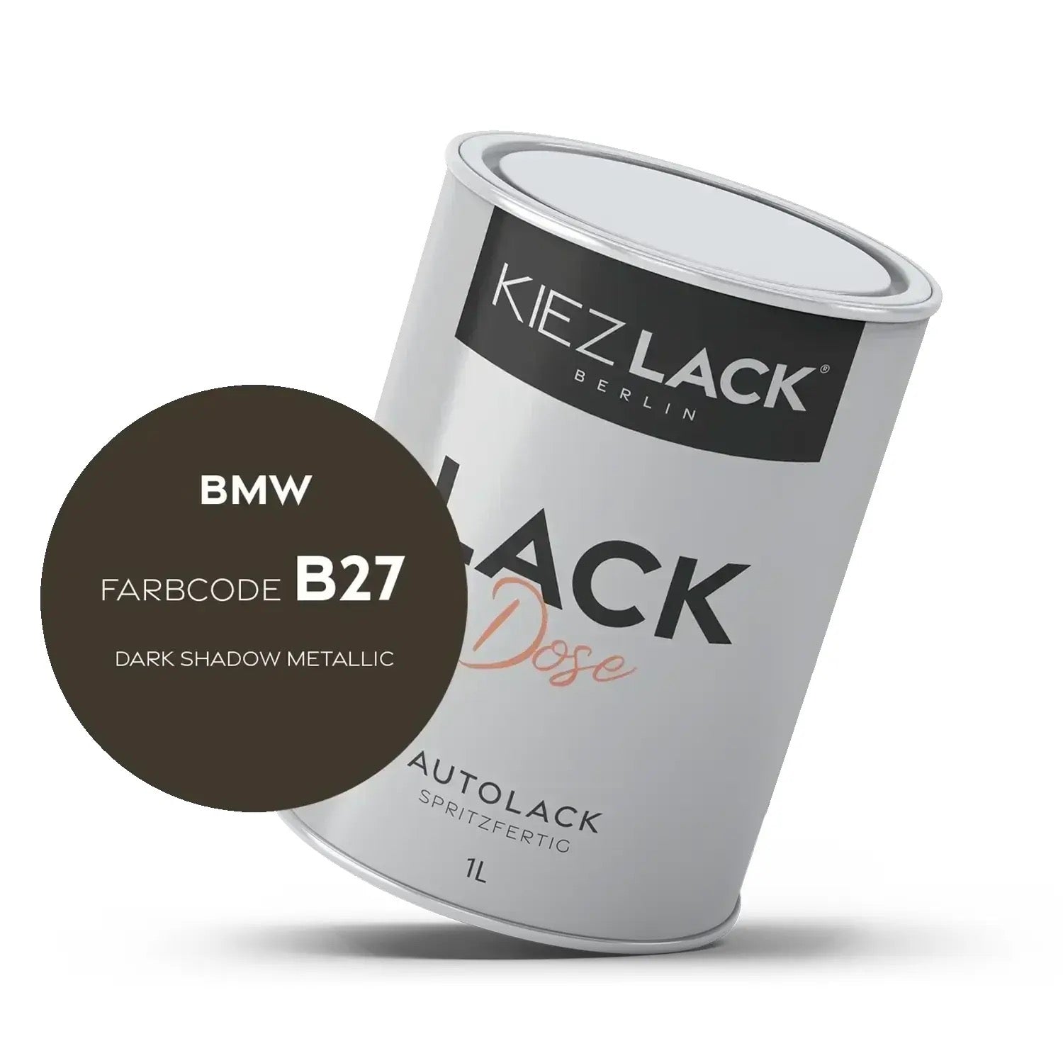 Kiezlack 1K Autolack Lackdose Basislack spritzfertig MAZDA 27P TONIC MET.