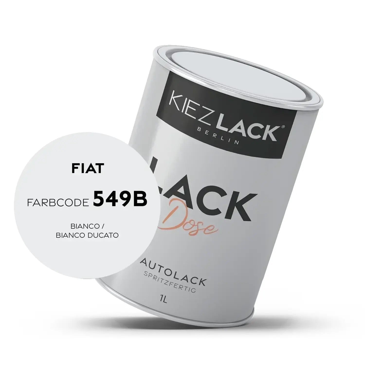 Kiezlack 1K Autolack Lackdose Basislack spritzfertig OPEL 549 MARSEILLEROT MICA