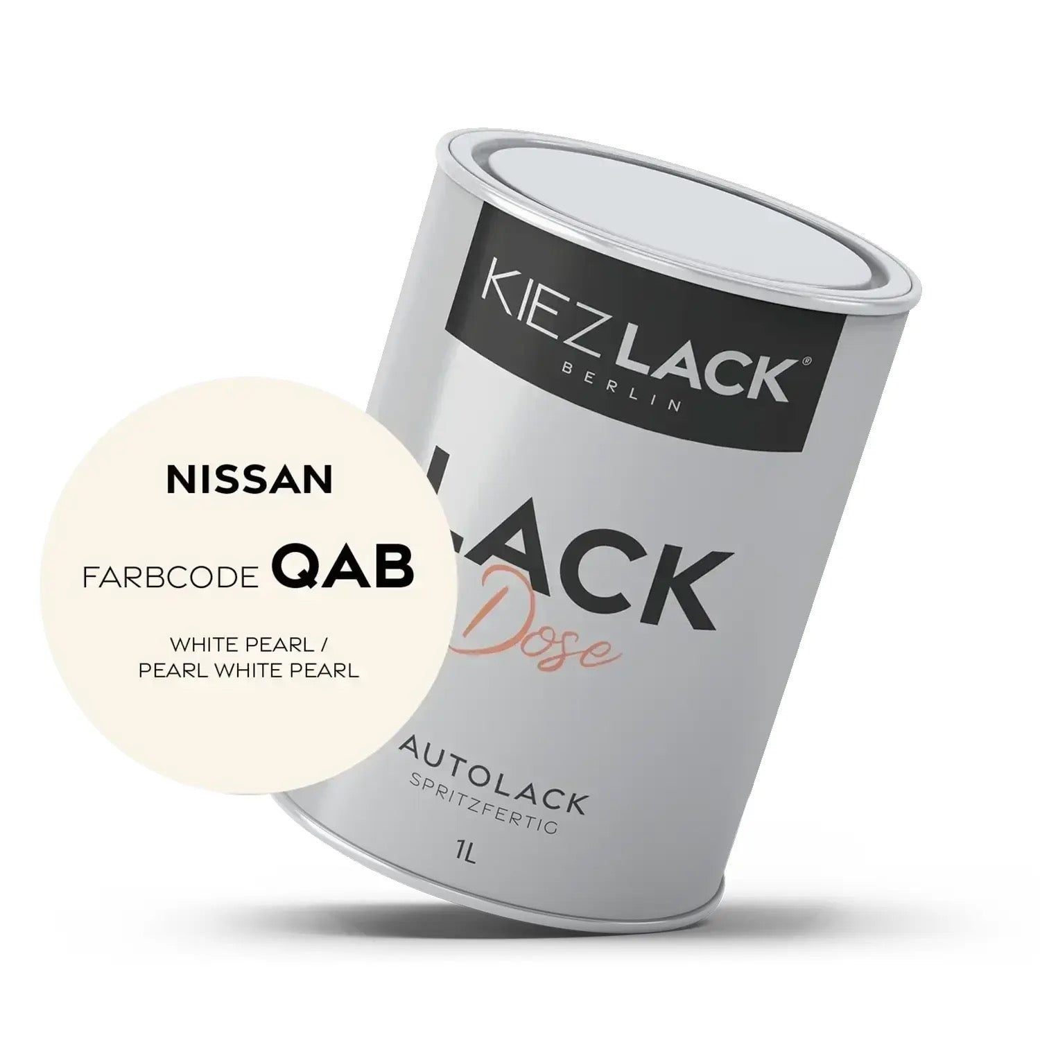 Kiezlack 1K Autolack Lackdose Basislack spritzfertig NISSAN NAH FORCE RED MET.