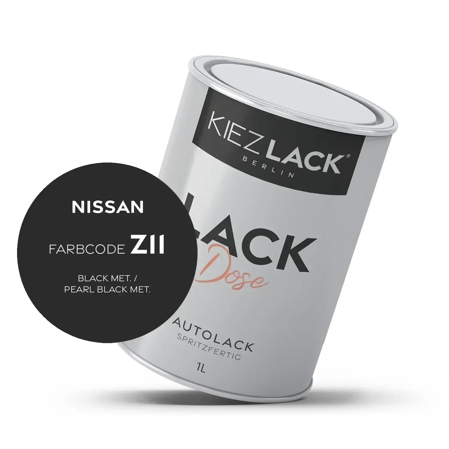 Kiezlack 1K Autolack Lackdose Basislack spritzfertig NISSAN Z10 RED