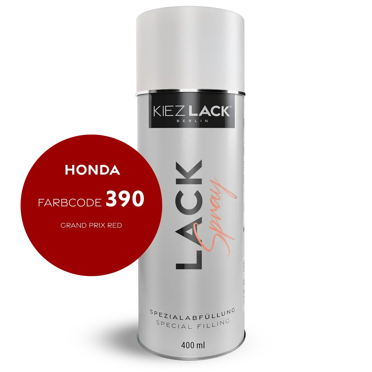 Kiezlack 1K Motorradlack Spraydose Honda 390 GRAND PRIX RED