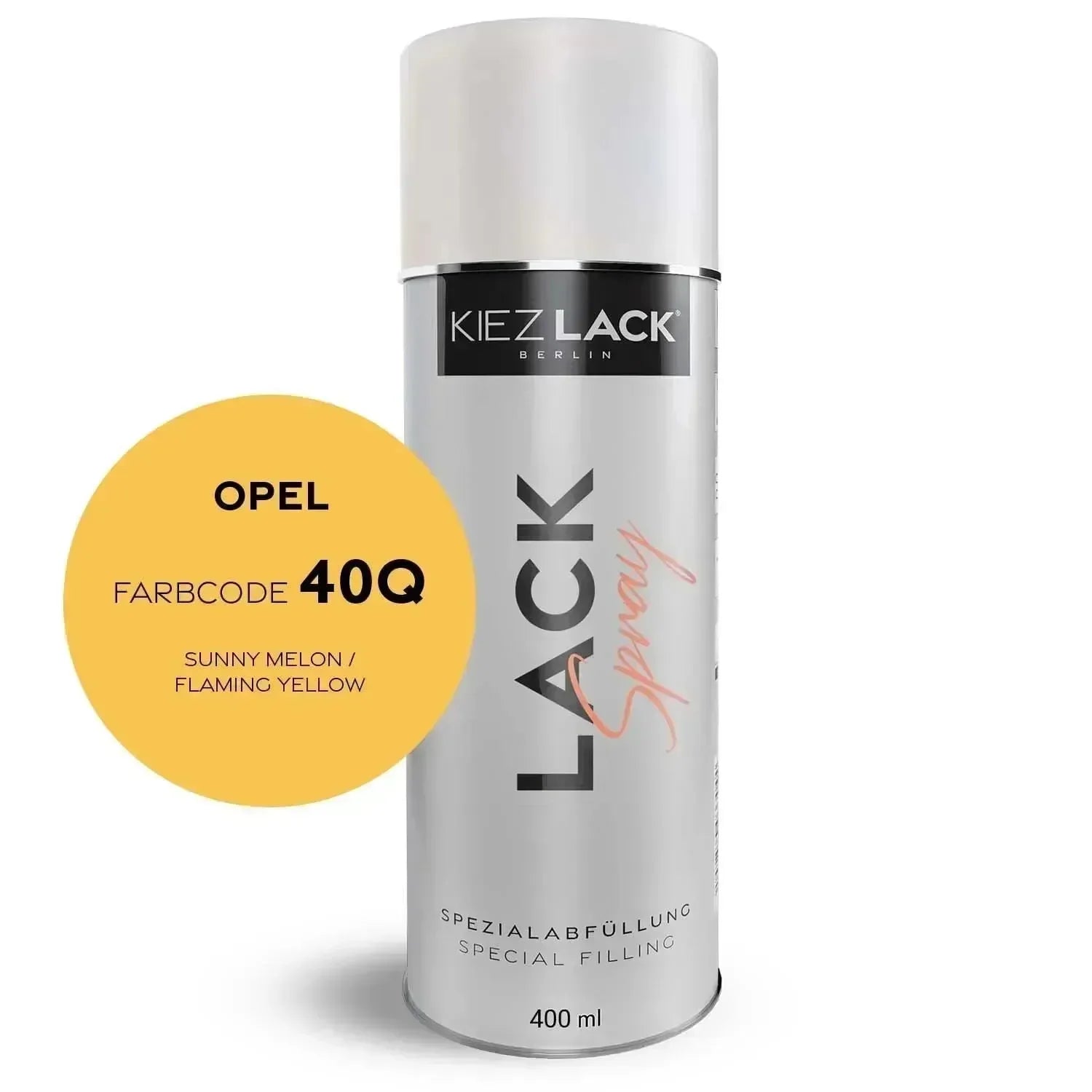 Kiezlack Lackspray Autolack Spraydose OPEL 40Q SUNNY MELON