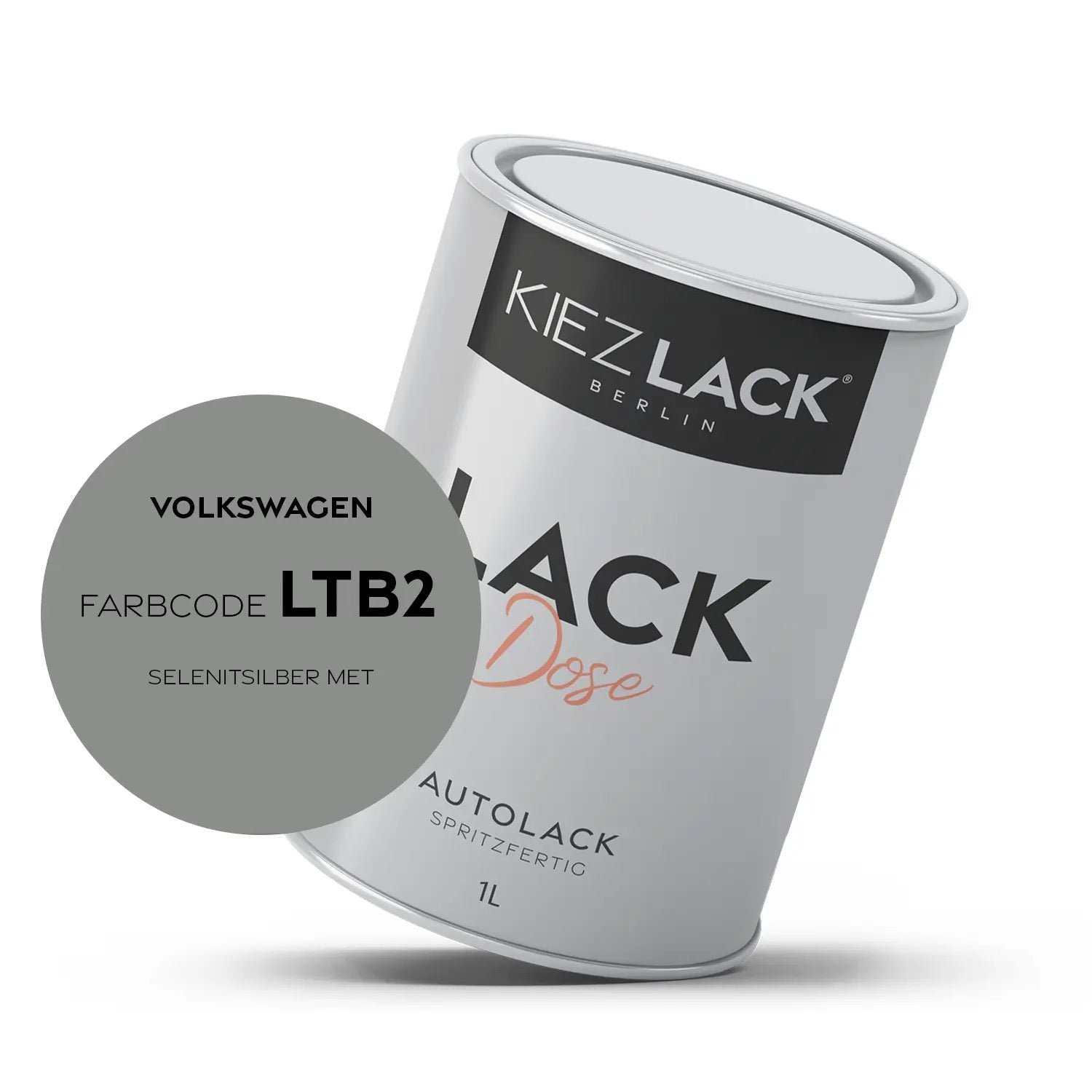 Kiezlack 1K Autolack Lackdose Basislack spritzfertig Volkswagen LT5U STARLIGHT BLUE MET.