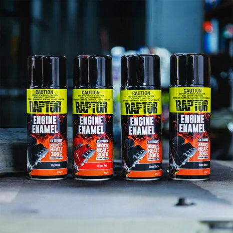 Raptor RAPTOR 1K Pro Motorlack Spray hitzebeständig bis 300 °C FARBWAHL