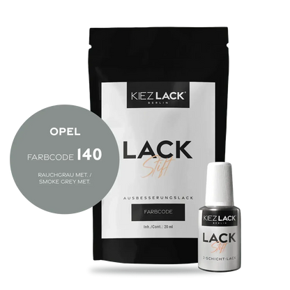 Kiezlack Lackstift Autolack Lackstift OPEL 140 RAUCHGRAU MET.