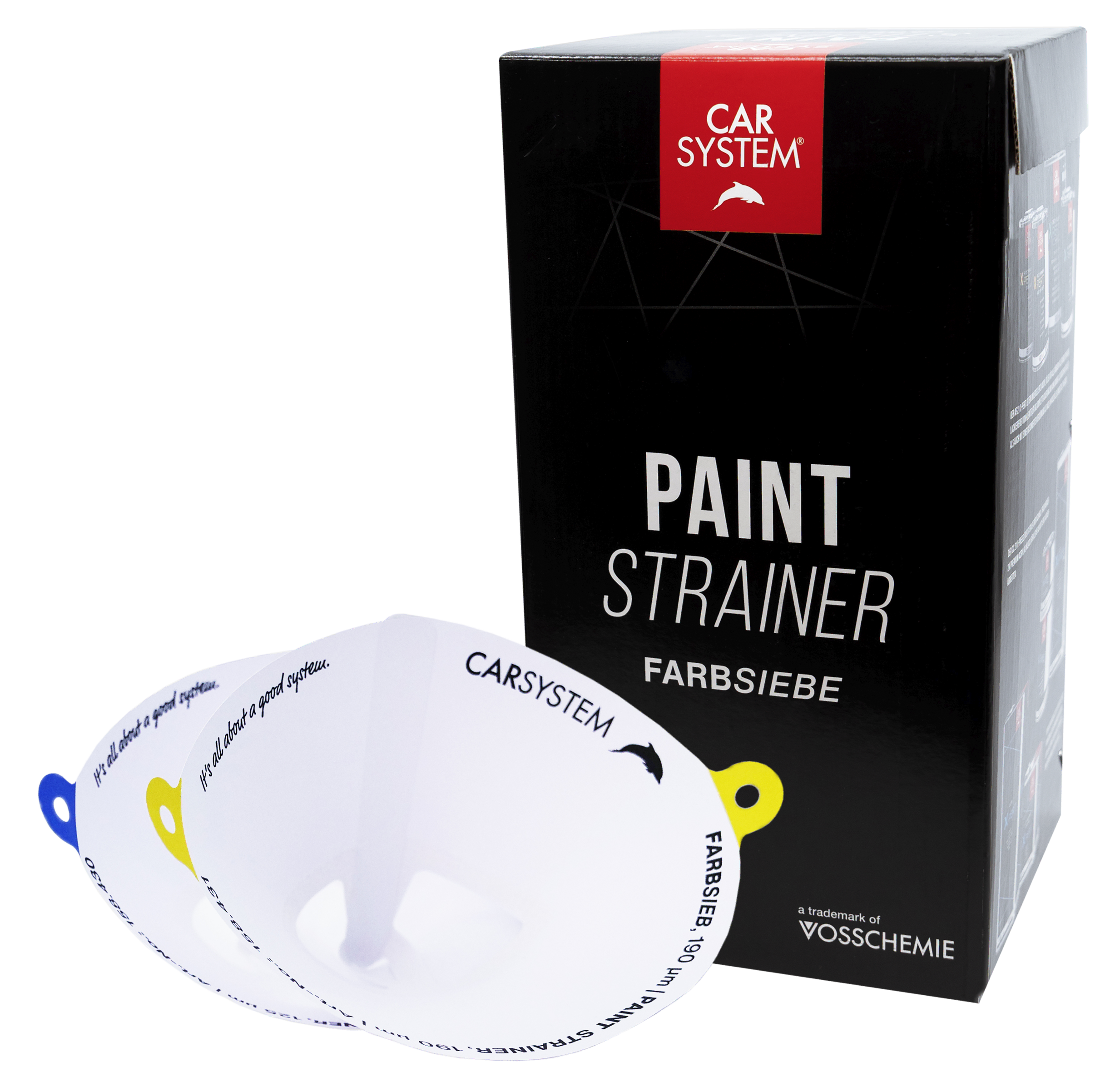 Carsystem Carsystem Lacksiebe PAINT STRAINER Einweg-Farbsiebe