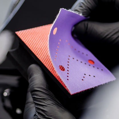 Kiezlack CARSYSTEM Handschleifklotz SANDING BLOCK kletthaftend