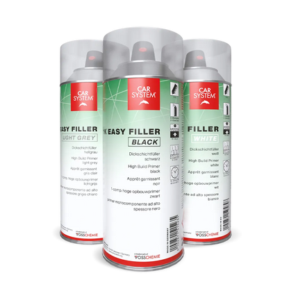 Carsystem 1K EASY FILLER Dickschichtfüller 400ml Spraydosen Grundierung