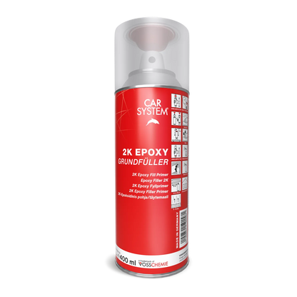 Carsystem Lackspray Carsystem Grundfüller 2K EPOXY 400 ml Spot-Repair-Grundierfüller