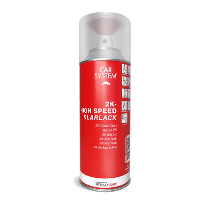 Carsystem Carsystem Klarlack 2K HIGH SPEED Spray 400 ml