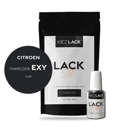 Kiezlack Lackstift Autolack Lackstift CITROEN EXY NOIR