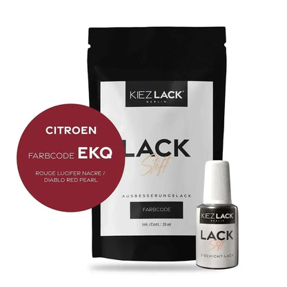 Kiezlack Lackstift Autolack Lackstift CITROEN EKQ ROUGE LUCIFER NACRE