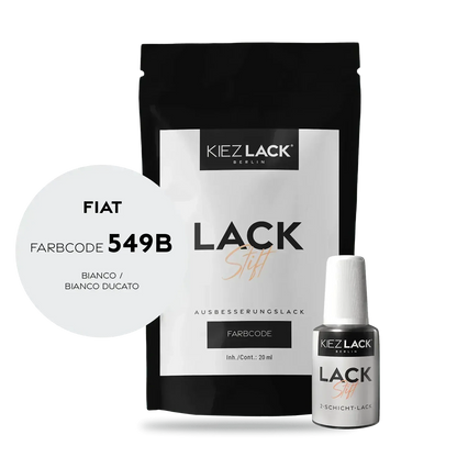 Kiezlack Lackstift Autolack Lackstift FIAT 549B BIANCO