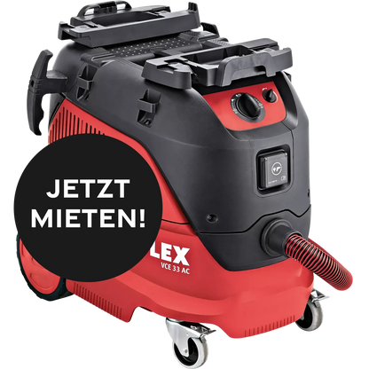 Kiezlack MIETGERÄT Sicherheitsstaubsauger FLEX mit automatischer Filterabreinigung