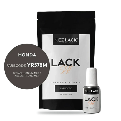 Kiezlack Lackstift Autolack Lackstift HONDA YR578M URBAN TITANIUM MET.