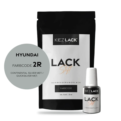 Kiezlack Lackstift Autolack Lackstift HYUNDAI 2R CONTINENTAL SILVER MET.