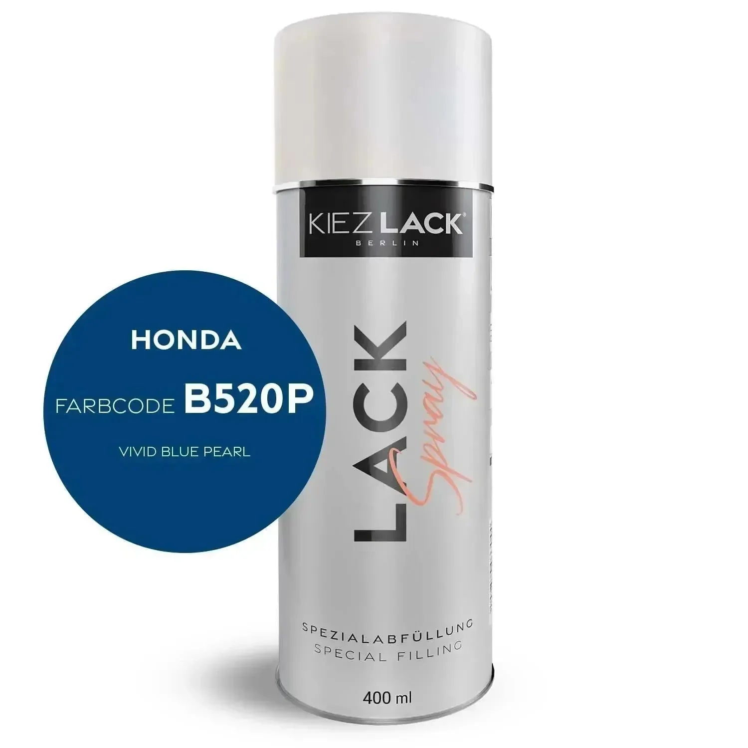 Kiezlack Lackspray Autolack Spraydose HONDA B520P VIVID BLUE PEARL