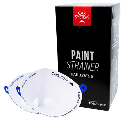 Carsystem Blau / 125 µ / Box (250 Stk.) Carsystem Lacksiebe PAINT STRAINER Einweg-Farbsiebe