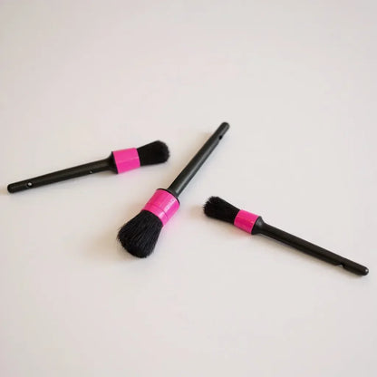 Kiezlack Exterior Detailing Brushes – 3er‑Set für die empfindliche Außenreinigung