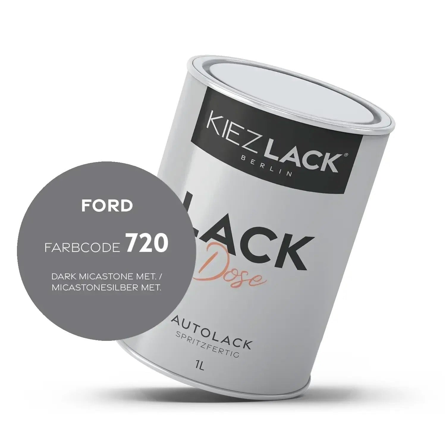 Kiezlack 1K Autolack Lackdose Basislack spritzfertig MAZDA 20P INNOCENT BLUE MICA