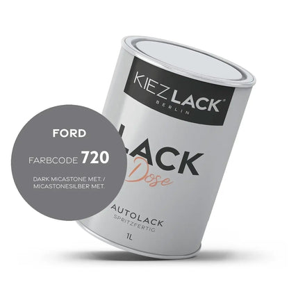 Kiezlack 1K Autolack Lackdose Basislack spritzfertig MAZDA 20P INNOCENT BLUE MICA