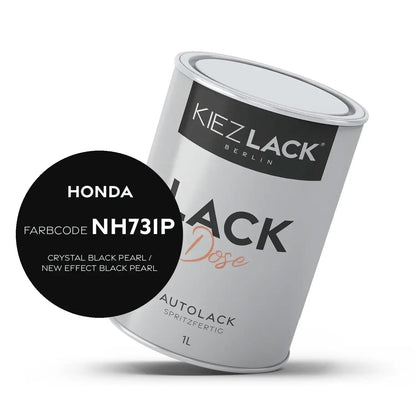 Kiezlack 1K Autolack Lackdose Basislack spritzfertig HONDA NH731P CRYSTAL BLACK PEARL