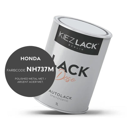 Kiezlack 1K Autolack Lackdose Basislack spritzfertig HONDA NH737M POLISHED METAL MET.