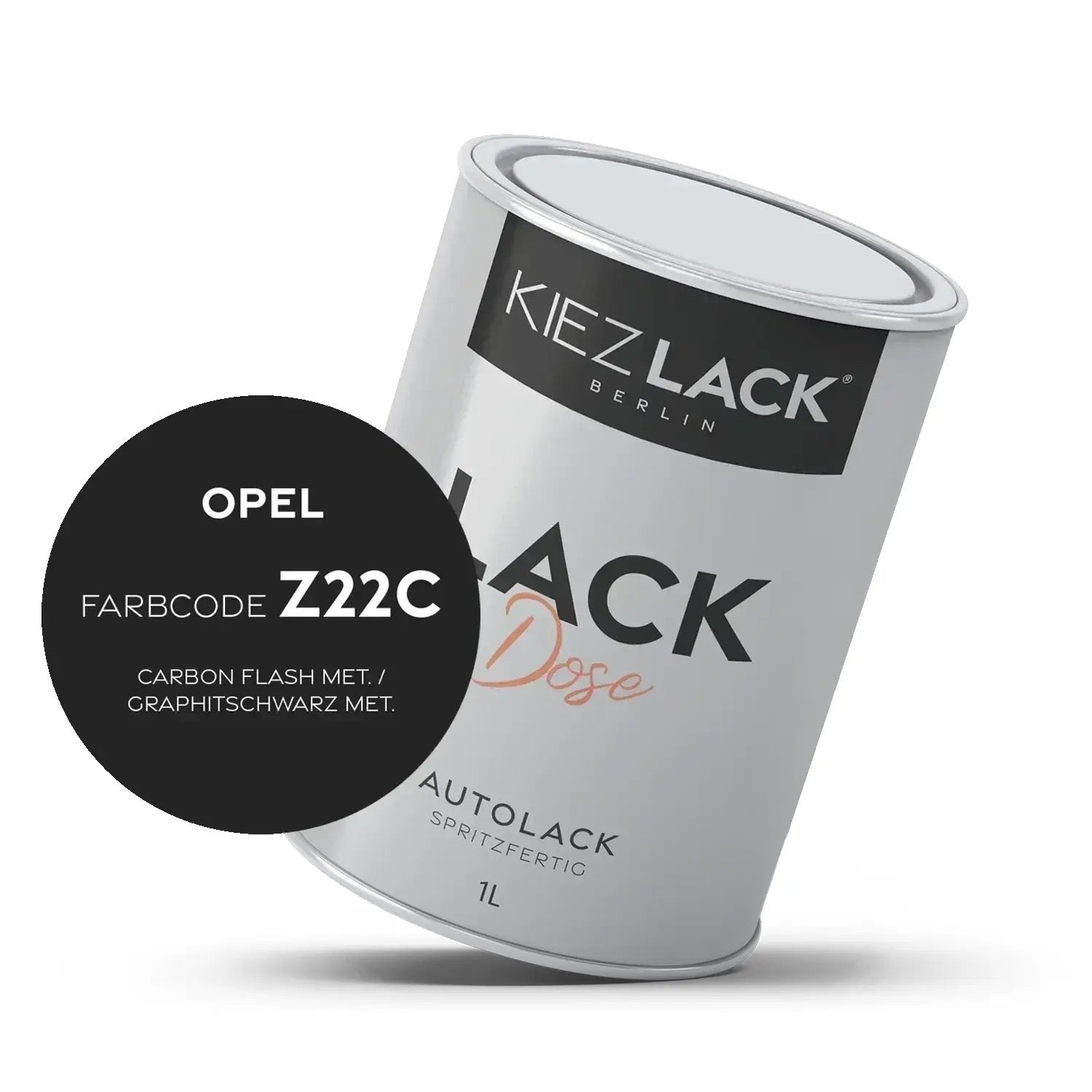 Kiezlack 1K Autolack Lackdose Basislack spritzfertig OPEL Z549 MARSEILLEROT MICA