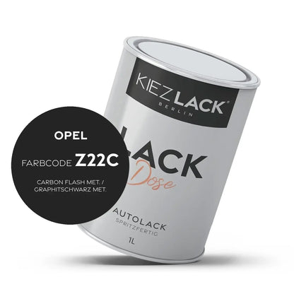 Kiezlack 1K Autolack Lackdose Basislack spritzfertig OPEL Z549 MARSEILLEROT MICA