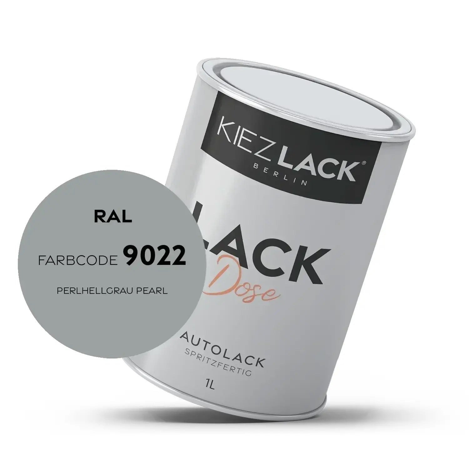 Kiezlack 1K Autolack Lackdose Basislack spritzfertig Volkswagen L902 SIGNALWEISS
