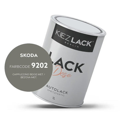 Kiezlack 1K Autolack Lackdose Basislack spritzfertig Toyota 202 BLACK