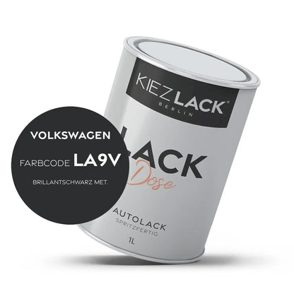 Kiezlack 1K Autolack Lackdose Basislack spritzfertig Volkswagen LA8X KASCHMIRBRAUN MET.