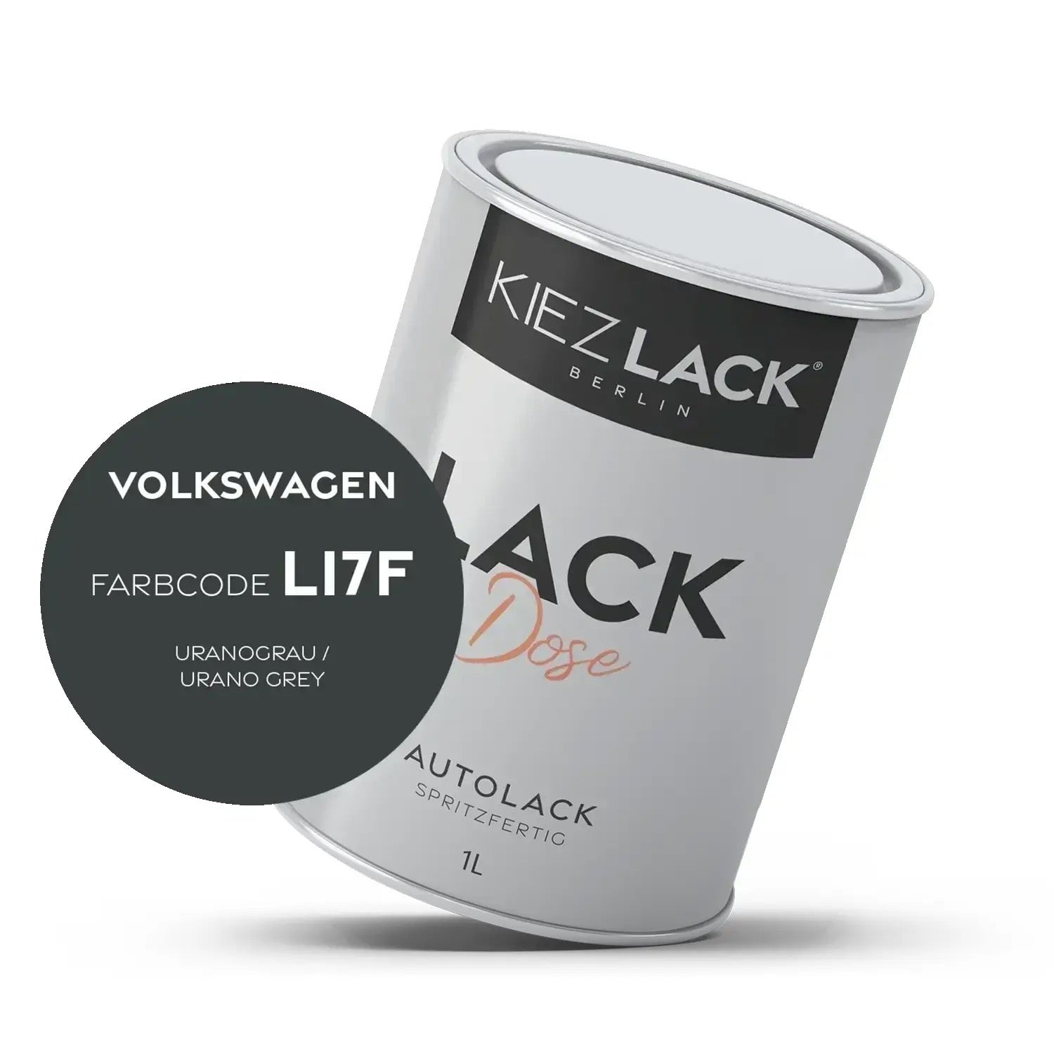 Kiezlack 1K Autolack Lackdose Basislack spritzfertig Volkswagen LH8Z TOFFEE BRAUN MET