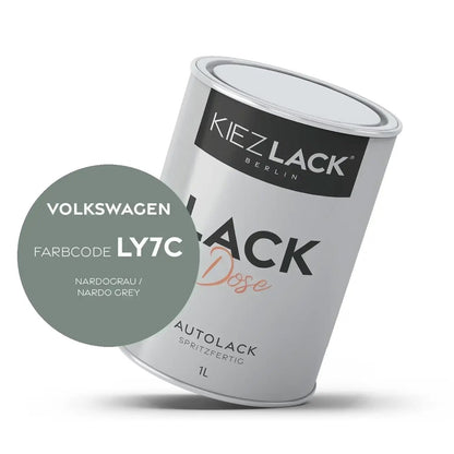 Kiezlack 1K Autolack Lackdose Basislack spritzfertig Volkswagen LY5K BRILLANTBLAU