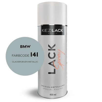 Kiezlack 1K Motorradlack Spraydose BMW 141 GLACIERGRUEN METALLIC