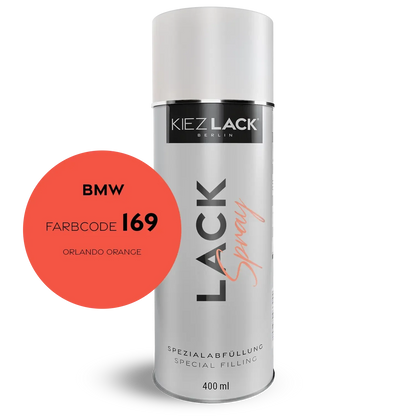 Kiezlack 1K Motorradlack Spraydose BMW 169 ORLANDO ORANGE