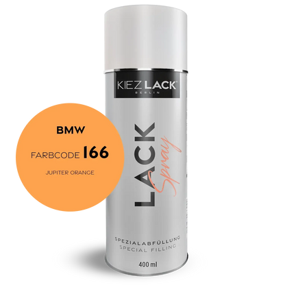 Kiezlack 1K Motorradlack Spraydose BMW 166 JUPITER ORANGE