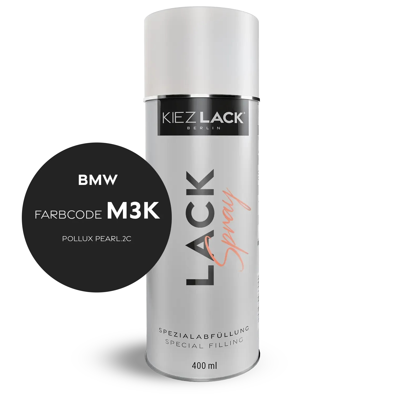Kiezlack 1K Motorradlack Spraydose BMW M3K POLLUX PEARL.2C