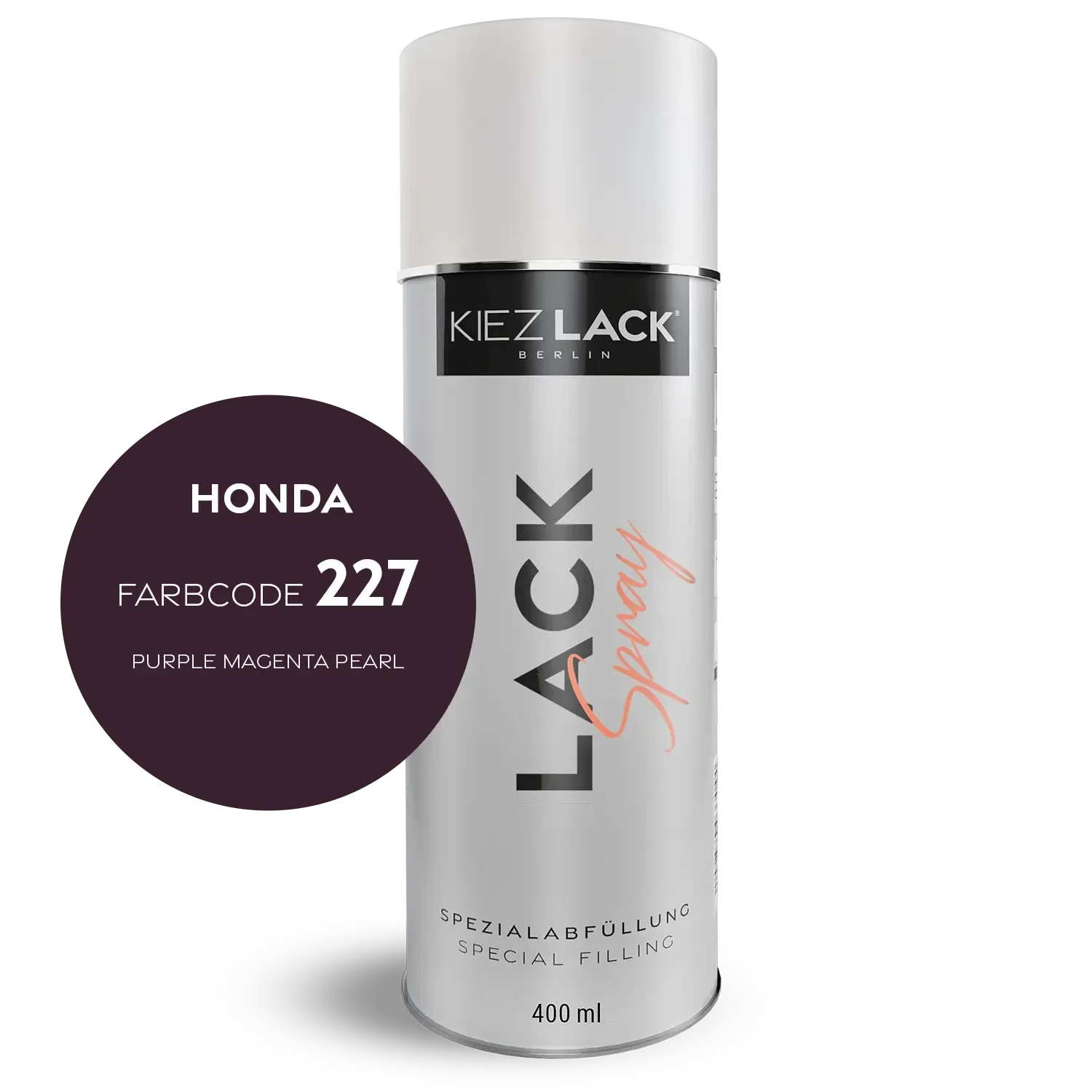 Kiezlack 1K Motorradlack Spraydose Honda 227 PURPLE MAGENTA PEARL