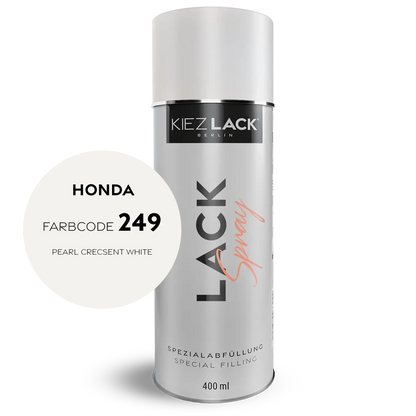 Kiezlack 1K Motorradlack Spraydose Honda 249 PEARL CRECSENT WHITE
