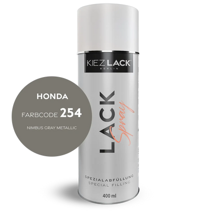 Kiezlack 1K Motorradlack Spraydose Honda 254 NIMBUS GRAY METALLIC