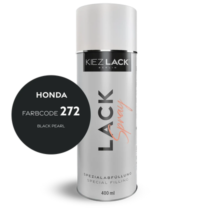 Kiezlack 1K Motorradlack Spraydose Honda 272 BLACK PEARL