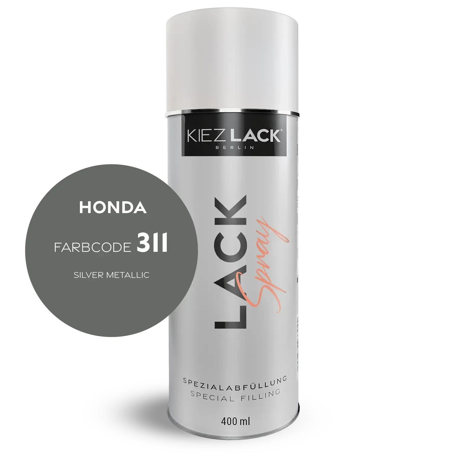 Kiezlack 1K Motorradlack Spraydose Honda 311 SILVER METALLIC