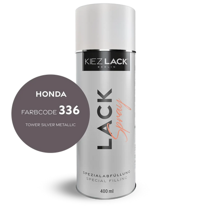 Kiezlack 1K Motorradlack Spraydose Honda 336 TOWER SILVER METALLIC