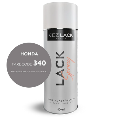 Kiezlack 1K Motorradlack Spraydose Honda 340 MOONSTONE SILVER METALLIC