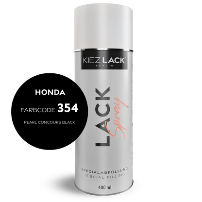 Kiezlack 1K Motorradlack Spraydose Honda 354 PEARL CONCOURS BLACK