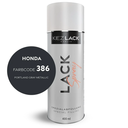 Kiezlack 1K Motorradlack Spraydose Honda 386 PORTLAND GRAY METALLIC
