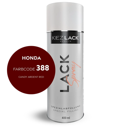 Kiezlack 1K Motorradlack Spraydose Honda 388 CANDY ARDENT RED